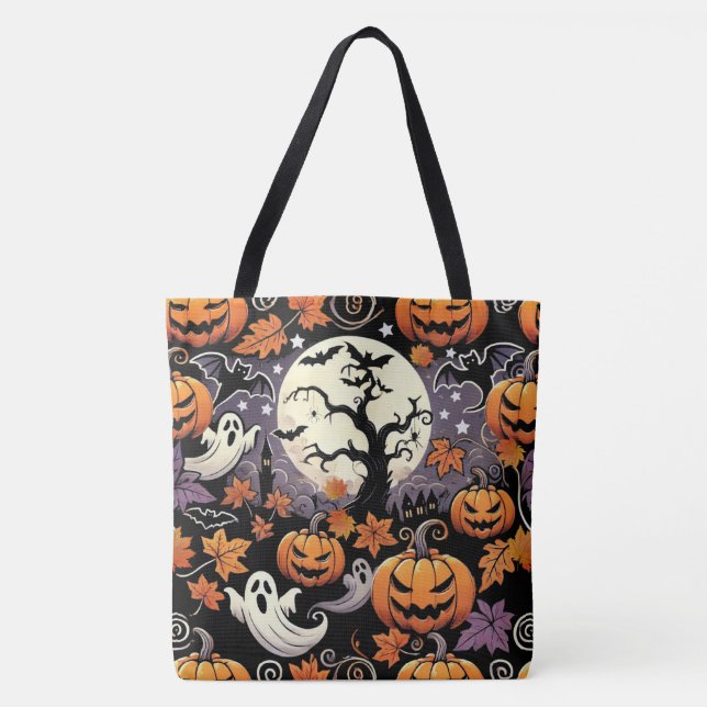 Halloween/Fall/Autumn Tote Bag (Front)