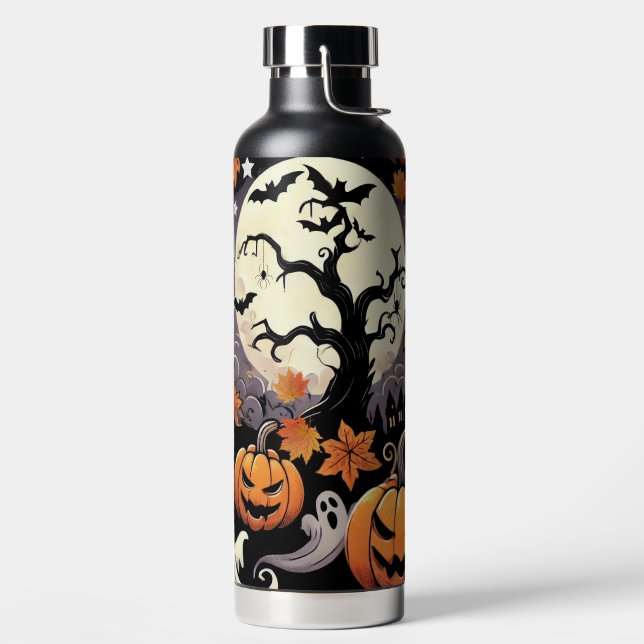 Halloween/Fall/Autumn Water Bottle (Left)