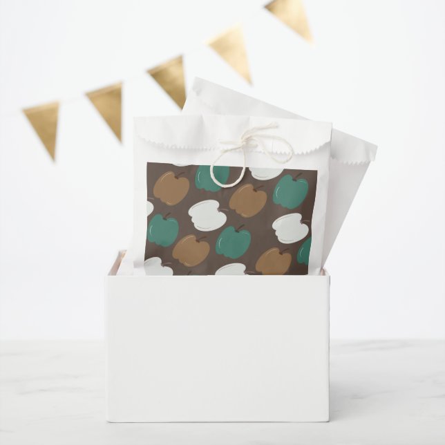 Halloween Fall Pumpkins Earth Tone  Favour Bag (Party)