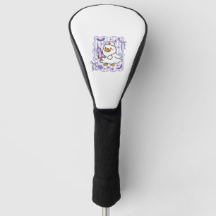 Halloween Fall Purple Coquette Goose Nurse Aesthet Golf Head Cover