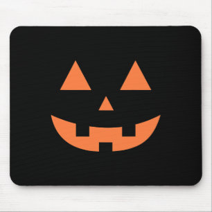 Halloween Fall Scary Jack O' Lantern Pumpkin Mouse Pad