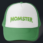 Halloween Family Couple Matching Funny Mom Momster Trucker Hat<br><div class="desc">Happy Halloween everyone! Are you ready to bring out the Halloween spirit? These funny Halloween themes for couples and families are the best way to get involved in Horror Nights. Create a unified and heartwarming visual as your family showcases their spooky style together. Capture the magic of Halloween with these...</div>