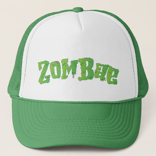 Halloween Family Couple Matching Zombie Zombae  Trucker Hat (Front)