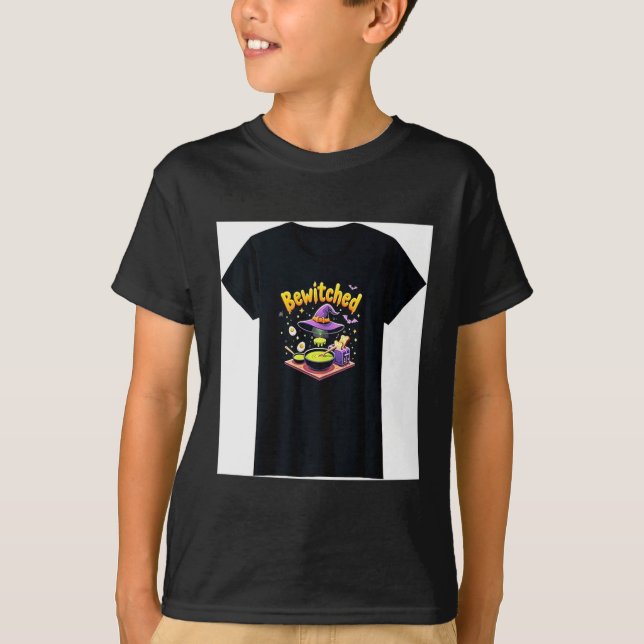 Halloween Family Home Bewitched Breakfast Maker  T-Shirt (Front)