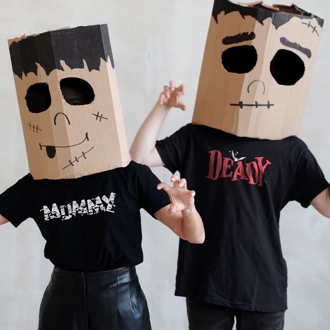 Halloween Family Matching Funny Deady Daddy Dad  T-Shirt (Creator Uploaded)
