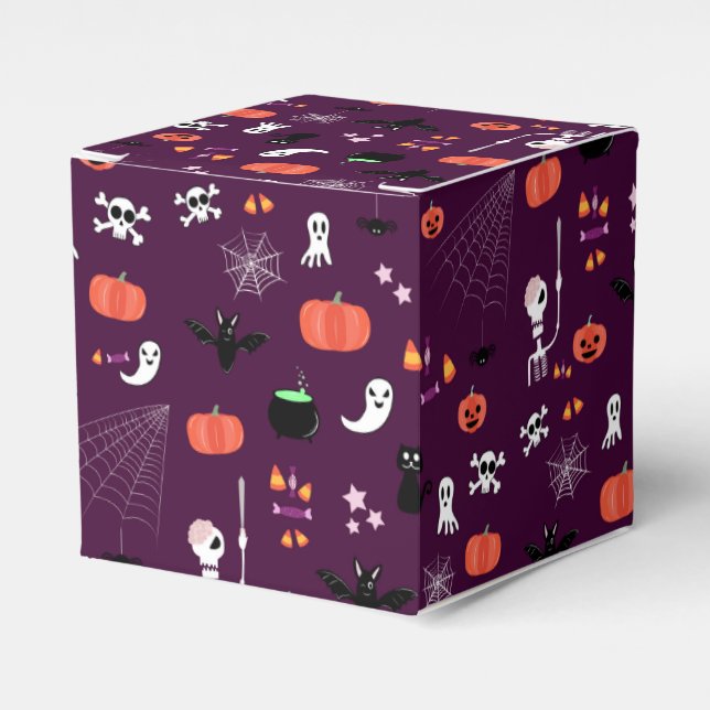 Halloween Favor Box (Front Side)
