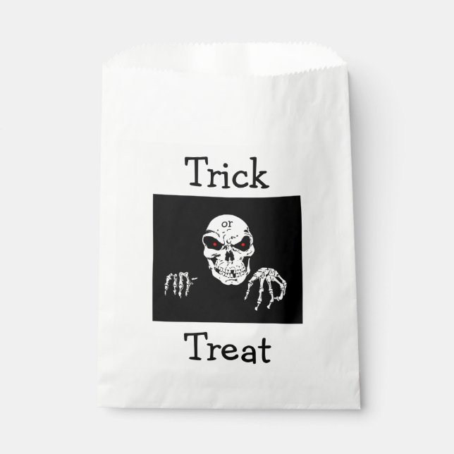 Halloween Favour Bags/Skeleton Bag (Front)