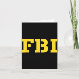Halloween Fbi Costume Idea - Funny Diy Halloween Card