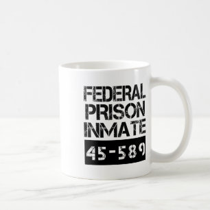 Halloween Federal Prison Inmate Prisoner Costume  Coffee Mug