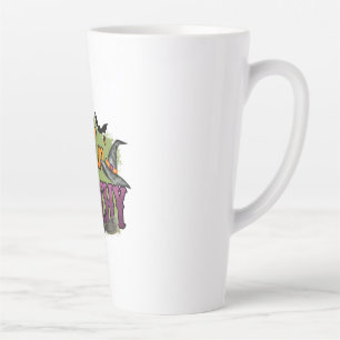 Halloween Feeling Witchy Birthday Latte Mug