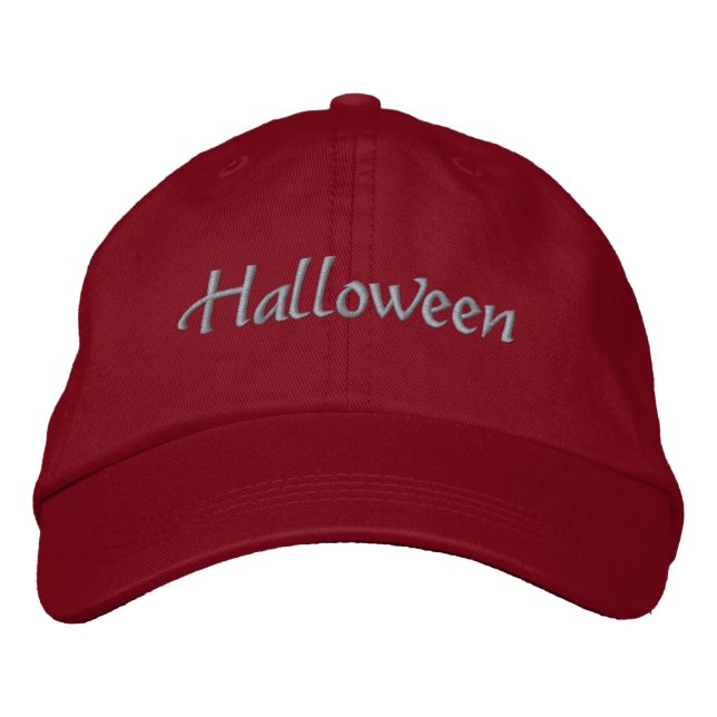 Halloween festive touch to your celebration-Hat Embroidered Hat (Front)