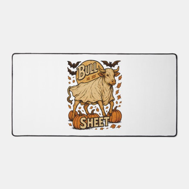 Halloween feuille de taureau de vache (Recto)