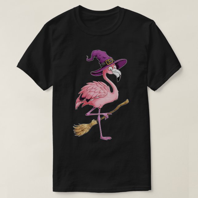 Halloween flamingo T-Shirt (Design Front)