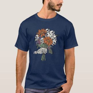 Halloween Flower Fanny Halloween Gift Halloween fu T-Shirt