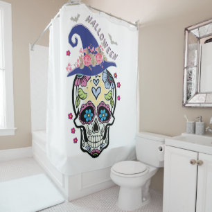 Halloween Flower Skull