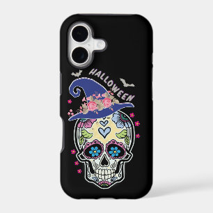 Halloween Flower Skull