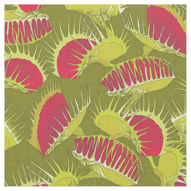 halloween fly trap fabric (Close Up)