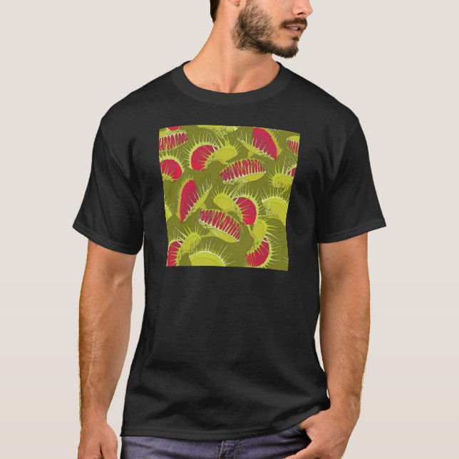 halloween fly trap T-Shirt (Front)