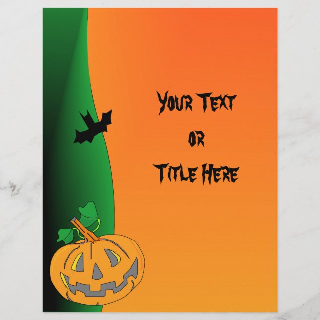 Halloween Flyer (Front)