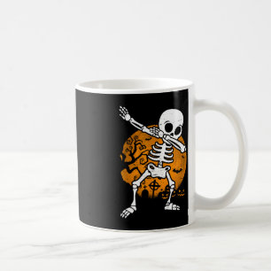Halloween For Boys Kids Dabbing Skeleton Costume Coffee Mug