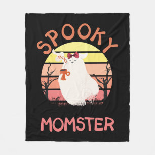 Halloween For Mom  Halloween Costume For Mothers Fleece Blanket