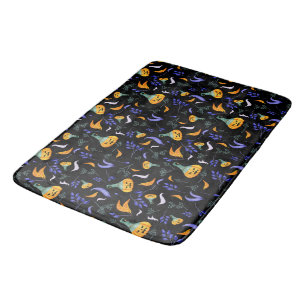 Halloween Forest Bath Mat