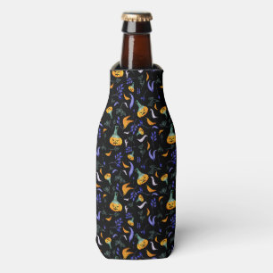 Halloween Forest Cozy Bottle Cooler
