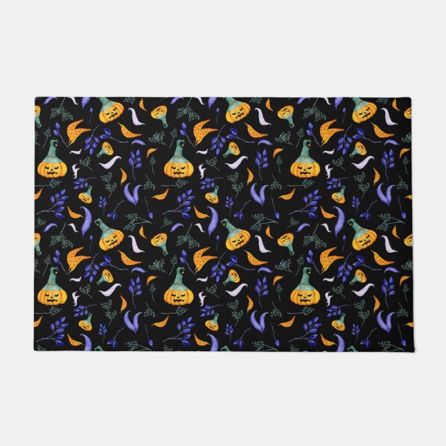 Halloween Forest Doormat (Front)