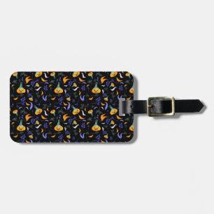 Halloween Forest Luggage Tag