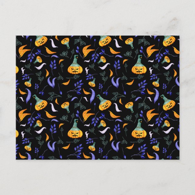 Halloween Forest Postcard (Front)