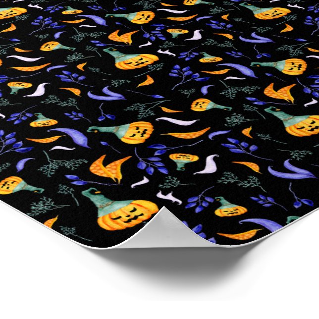 Halloween Forest Poster (Corner)