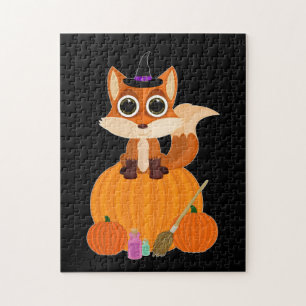 Halloween Fox Jigsaw Puzzle