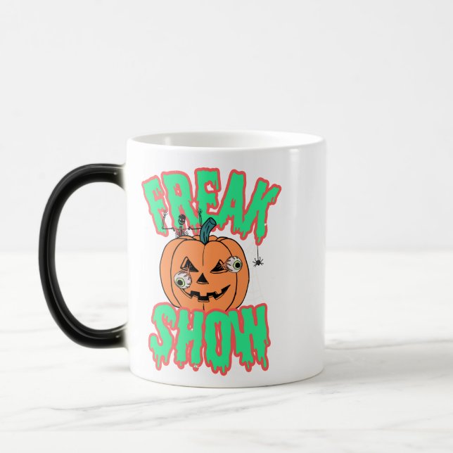 Halloween freak magic mug (Left)