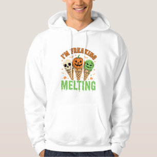 Halloween Freaking Melting Ice Cream Hoodie