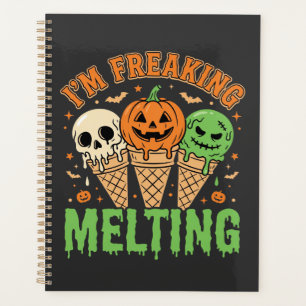 Halloween Freaking Melting Ice Cream Planner
