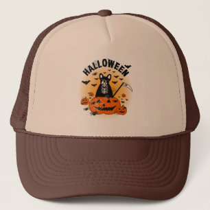Halloween Frenchie Trucker Hat