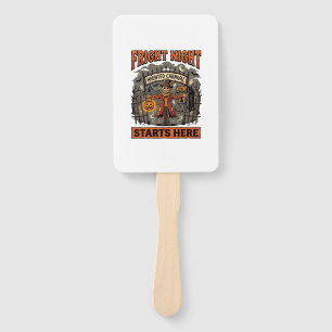 Halloween Fright Night Festival Hand Fan