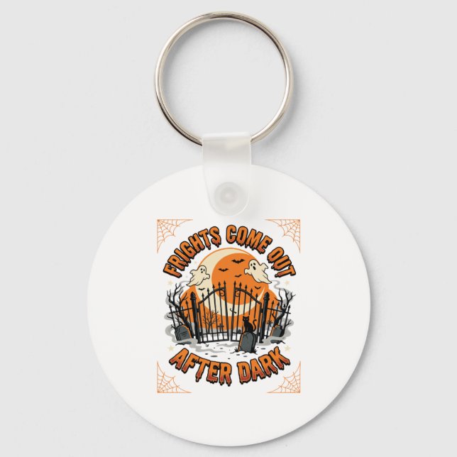 Halloween Frights After Dark Keychain (Front)