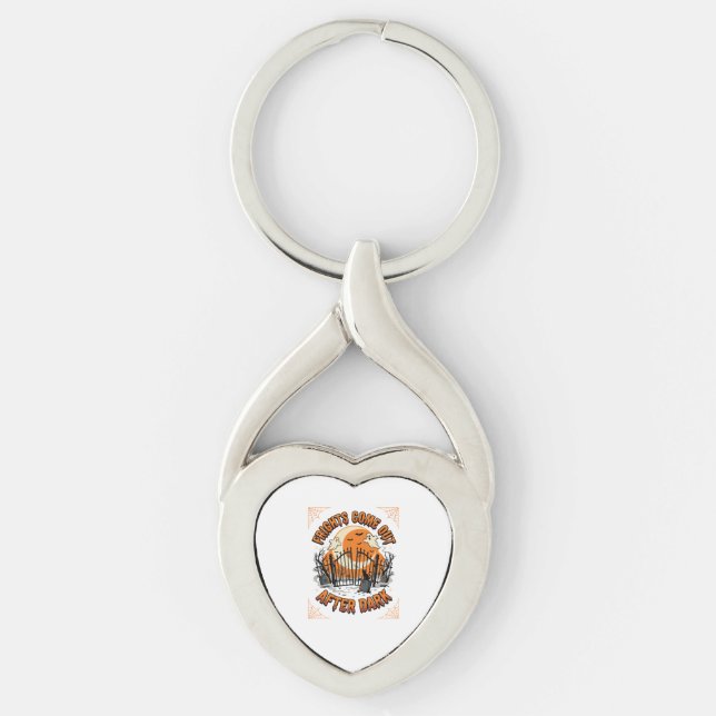 Halloween Frights After Dark Keychain (Front)