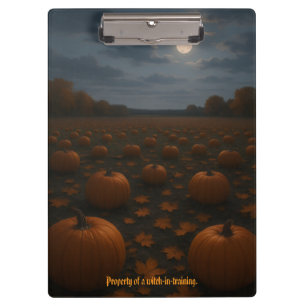 Halloween Fun Customizable  Clipboard