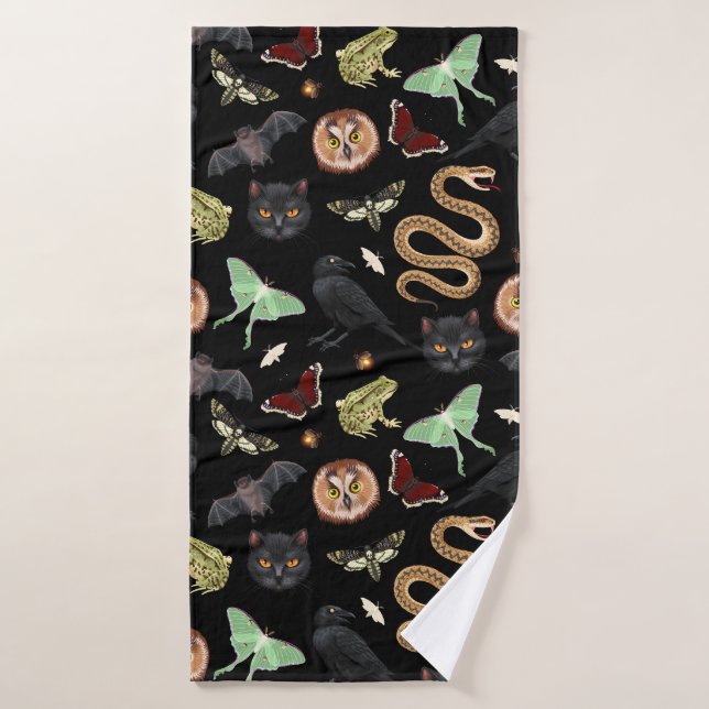 Halloween - Funny Bathroom Towels  (Bath Towel)
