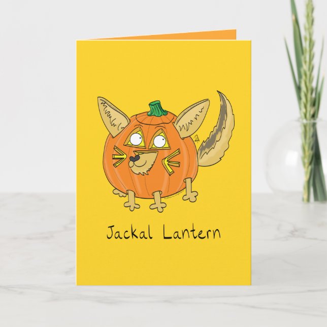 Halloween Funny Blank Greeting Card (Front)