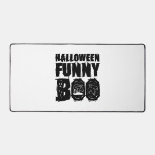 Halloween FUNNY BOO T SHIRT   Desk Mat