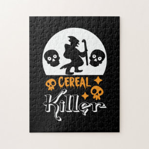 Halloween Funny Cereal Birthday Jigsaw Puzzle