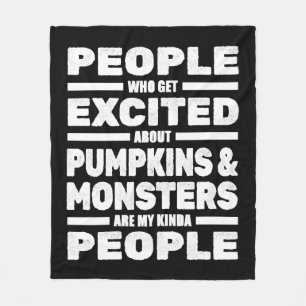 Halloween Funny Fleece Blanket
