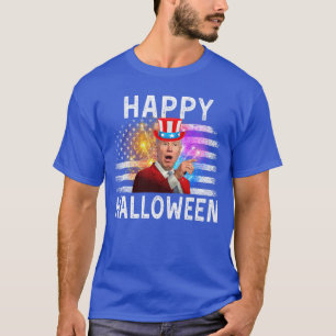 Halloween Funny Happy th Of July Anti Joe Biden T-Shirt