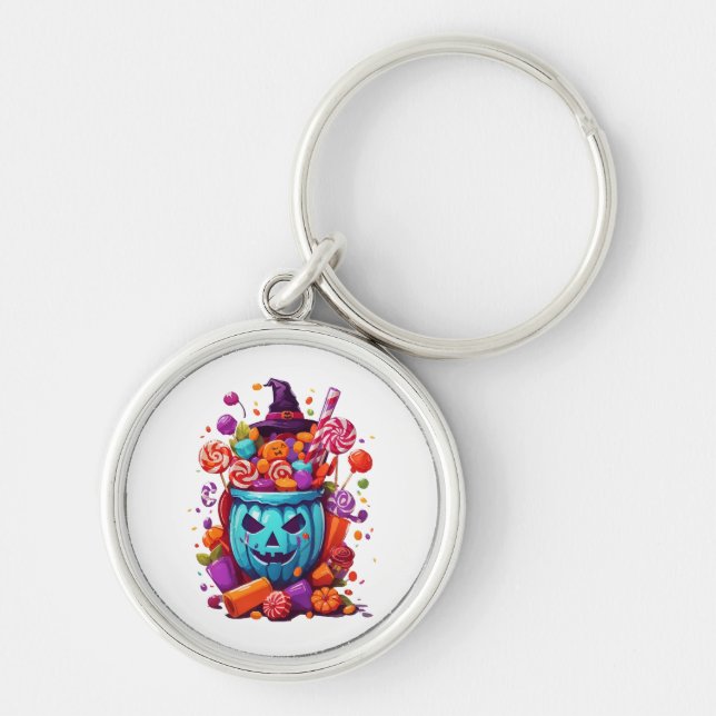 Halloween funny  keychain (Front)