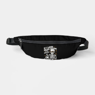 Halloween Funny Sarcastic Dead Inside Fanny Pack