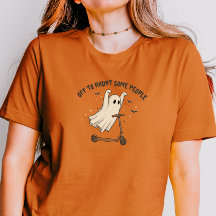 Halloween Funny Scooter Ghost Couple Matching A