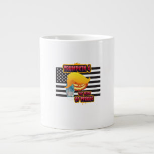 Halloween Funny Trumpkin Classic Large Coffee Mug